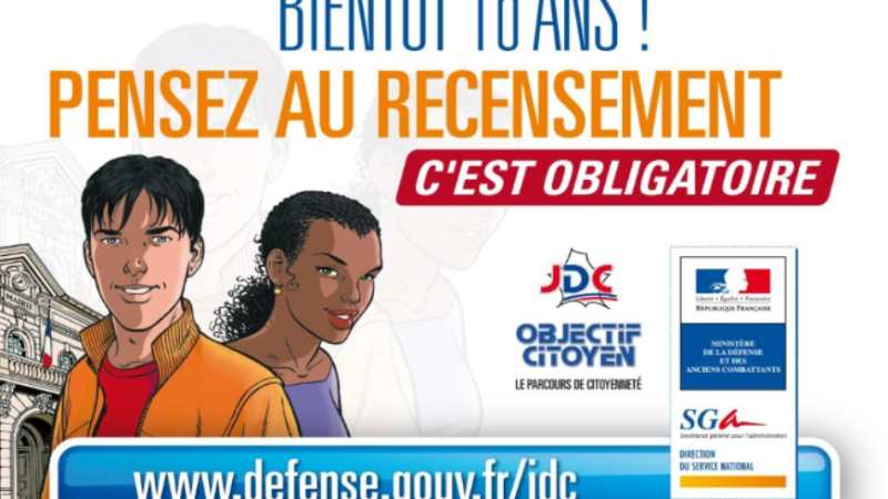 Recensement des 16 ans